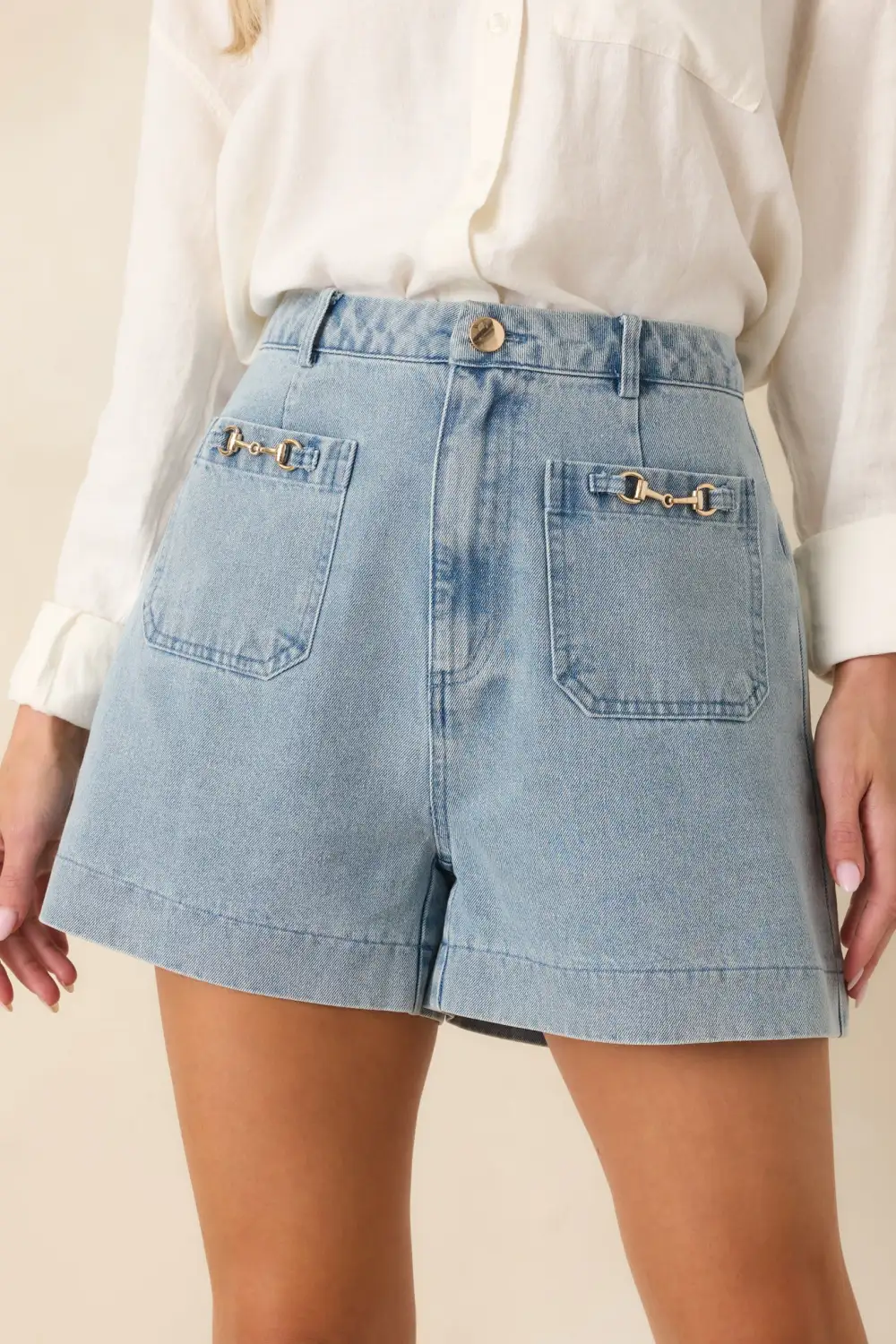 Relaxed Cotton Shorts