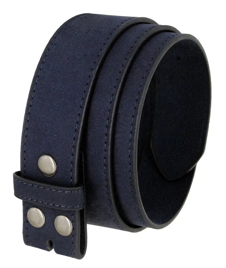 Stitched Suede Belt Strap