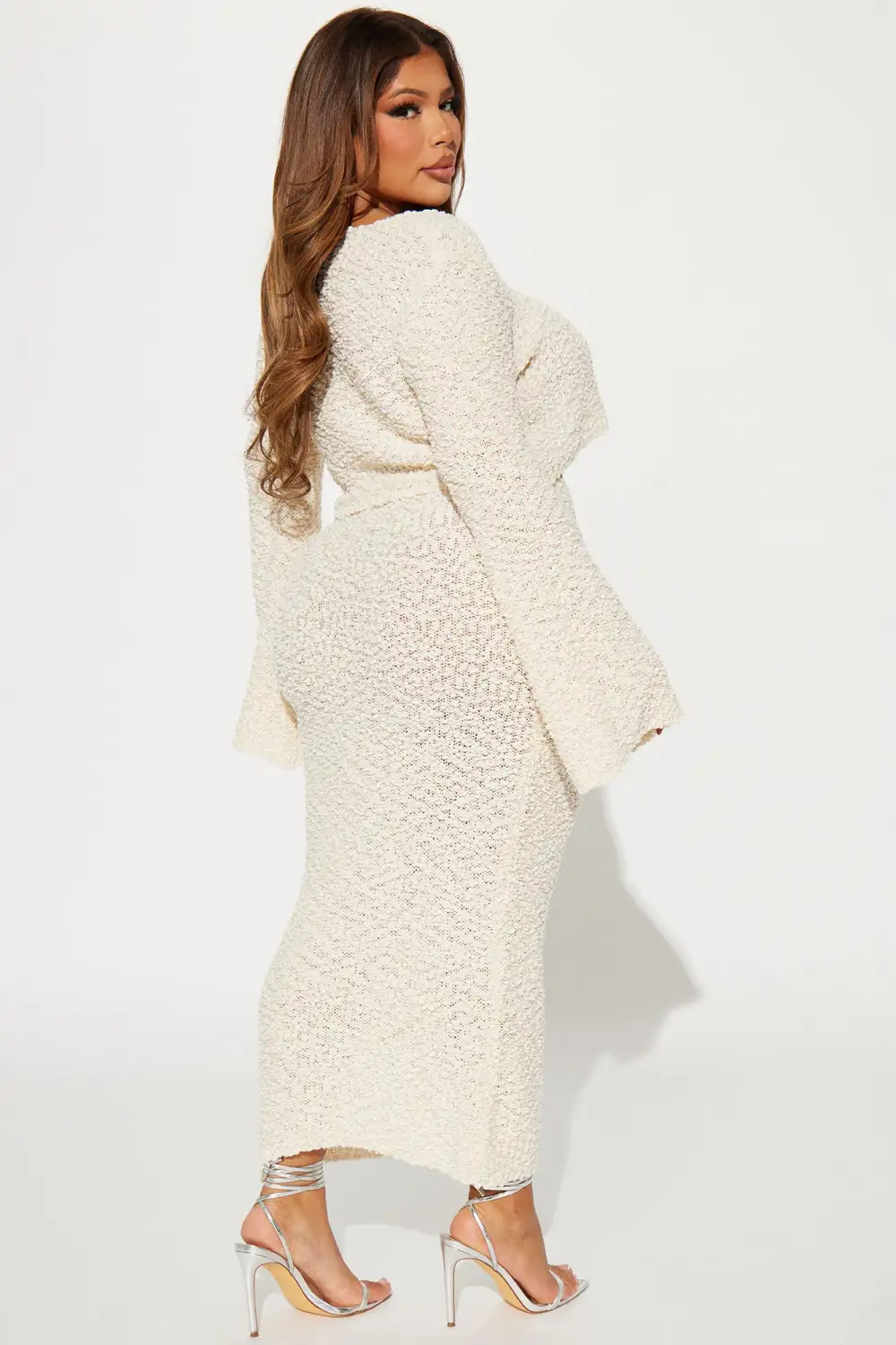 Shanelle Sweater Skirt Set - Ivory