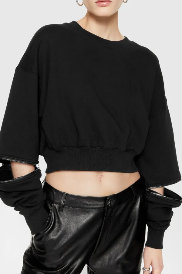 True Black Hoodie