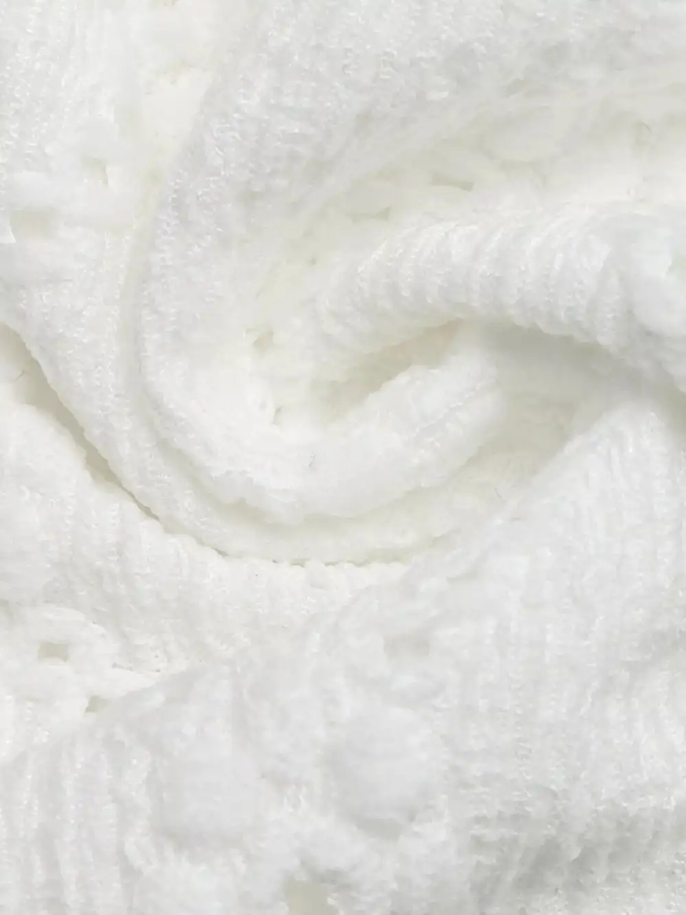 Lace Detail Ruffle Sleeve Button Up Shirt