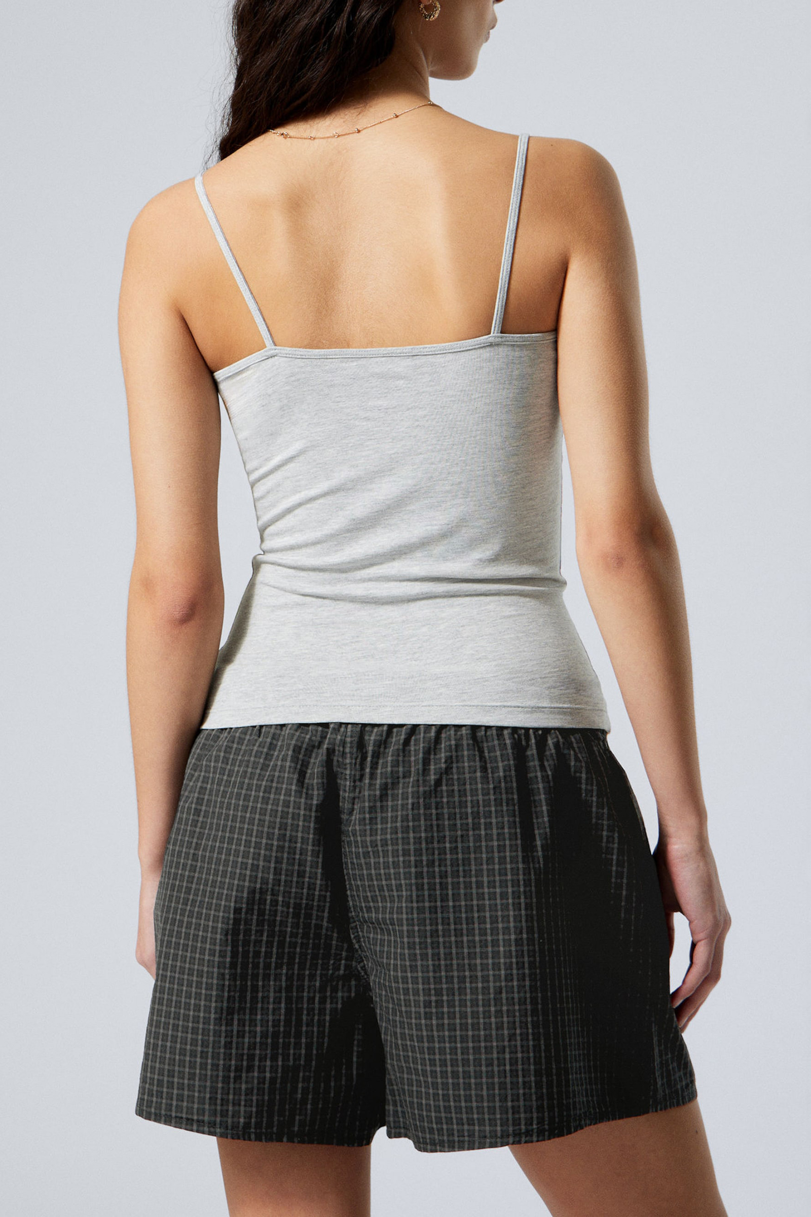 Scoop Neck Spaghetti Strap Top