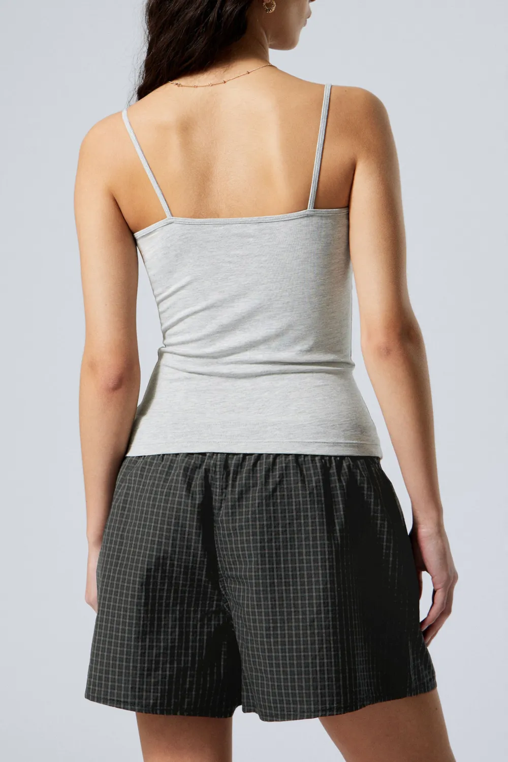 Scoop Neck Spaghetti Strap Top