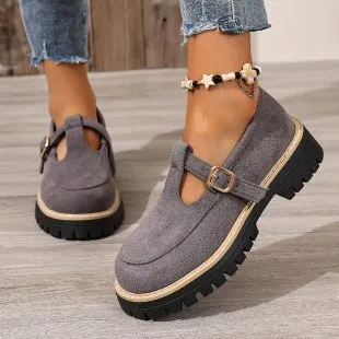 Platform Mary Jane Shoes