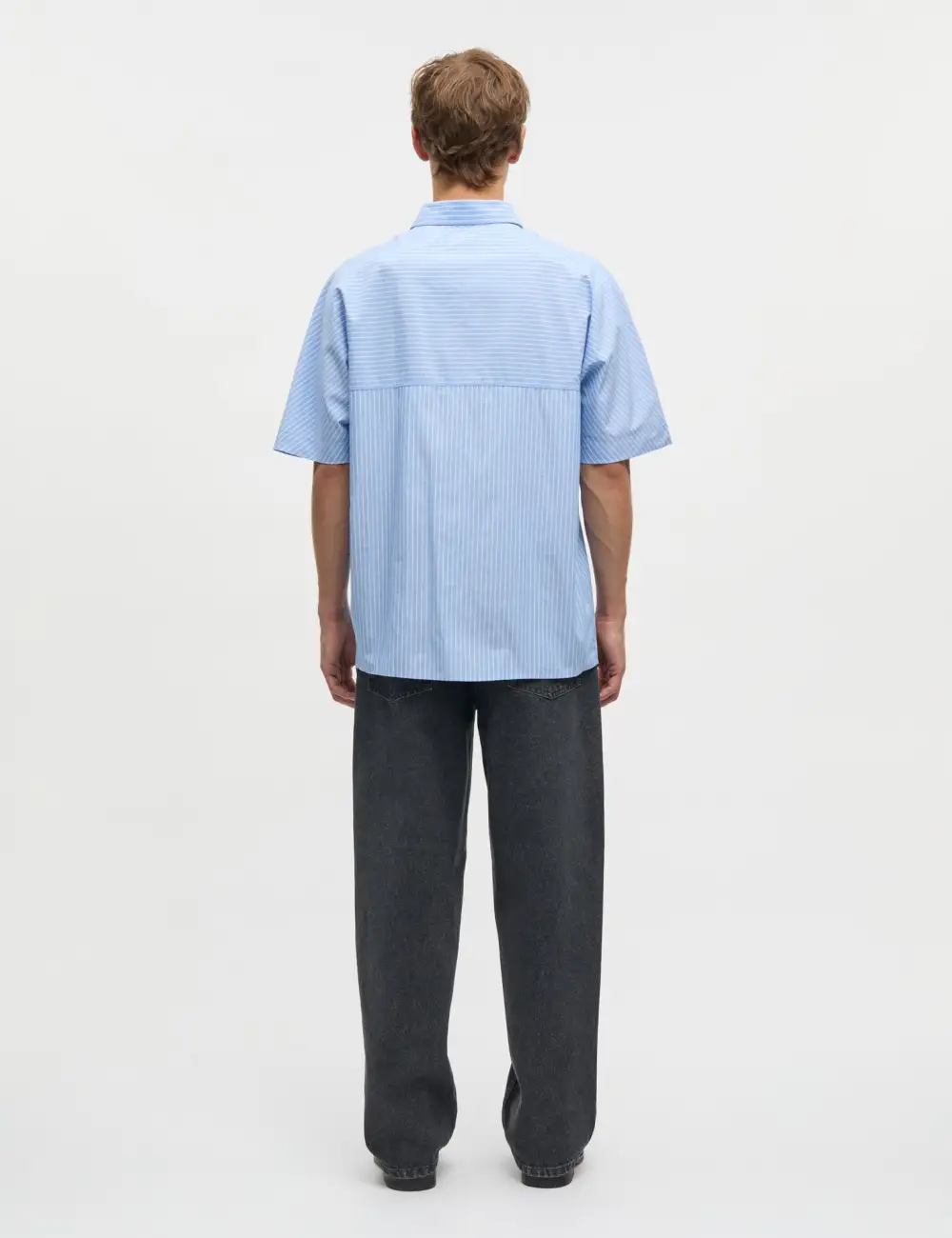 Men's Poplin Button Down Shirt
