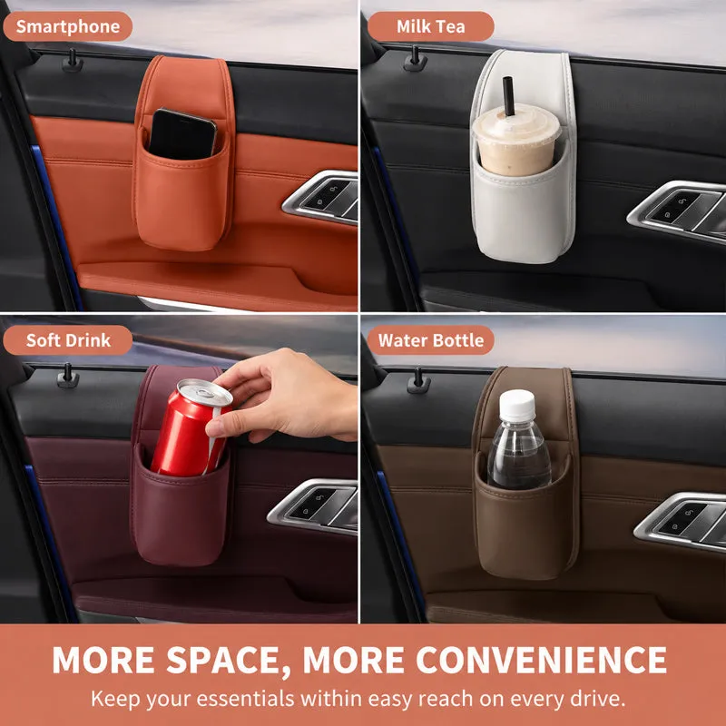 Car Door Storage Box, Car Organizer Bag & Cup Holder