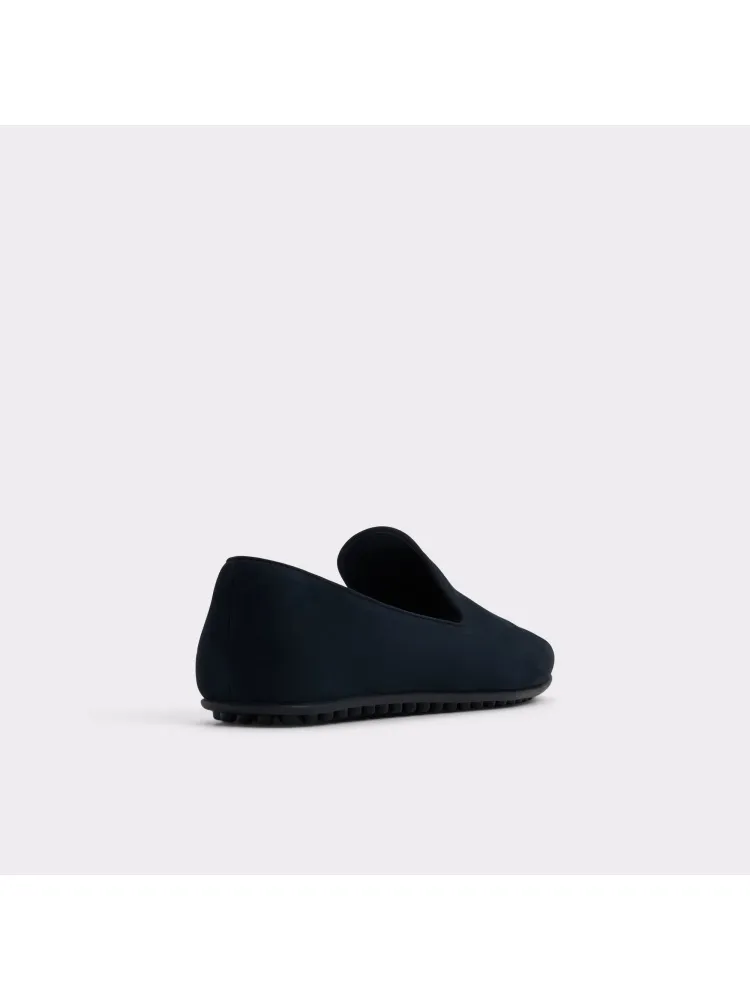 Navy Comfortable Nubuck Leather Shoes