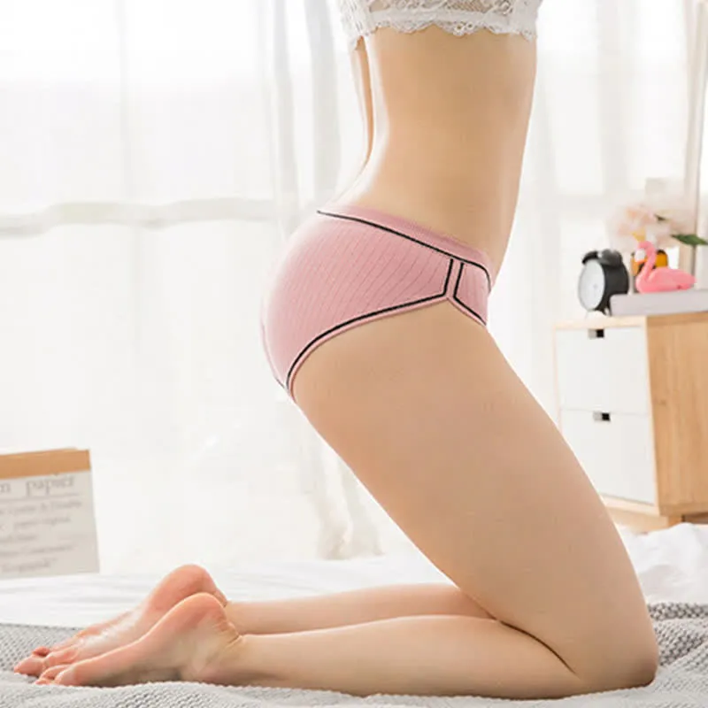Plus Size Low Rise Soft Touch Breathable Panty
