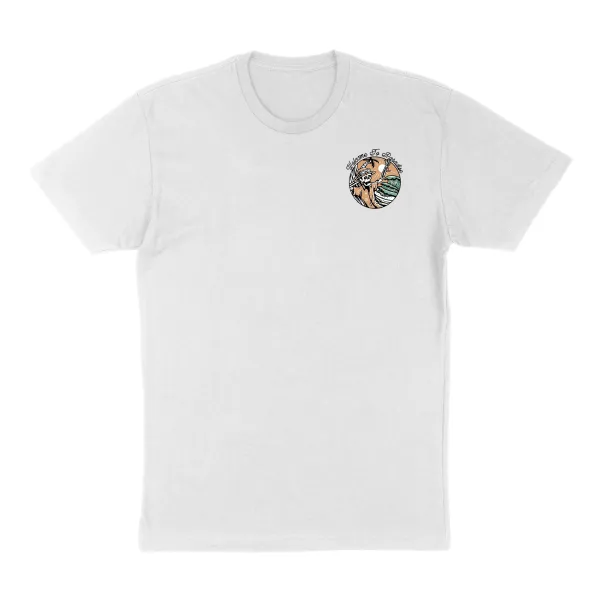 Round Neck Short Sleeve Casual T-Shirt With Slogan And Skull Print
