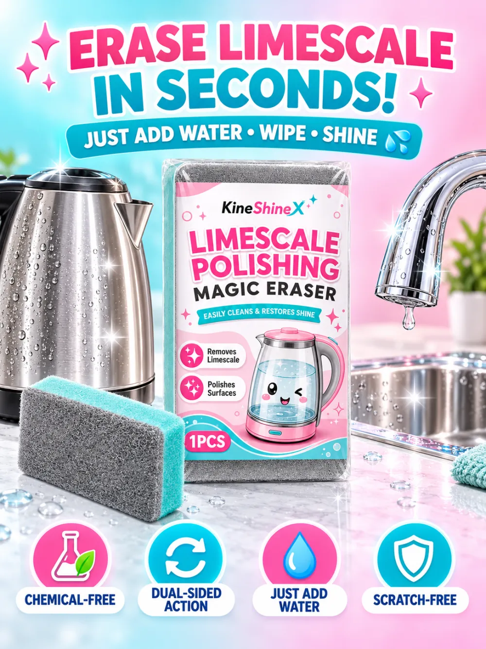 Magic Eraser Sponge for Stain Removal