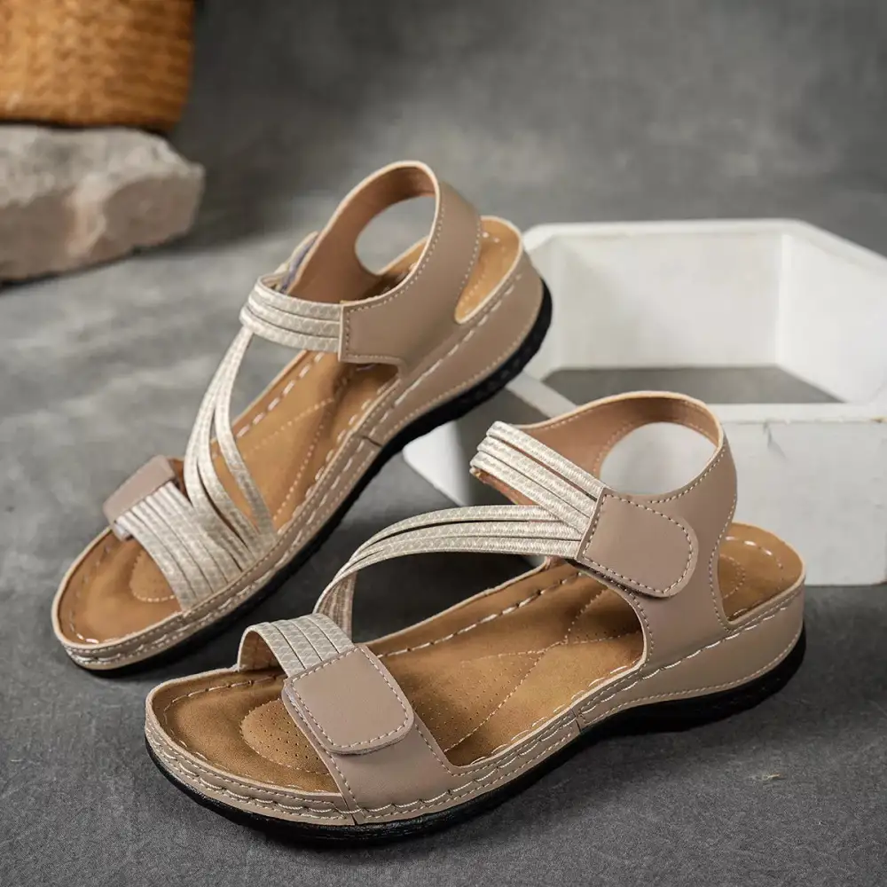 Everyday Wedge Open Sandals