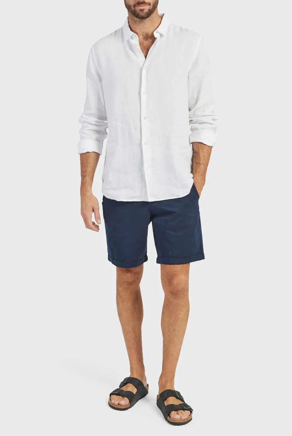 Cooper Chino Short- Charcoal