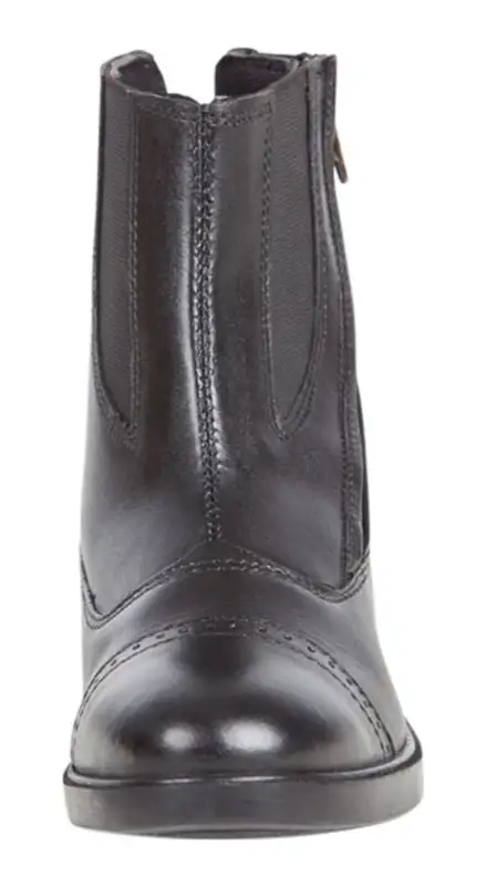 Timeless Zip Leather Paddock Boots