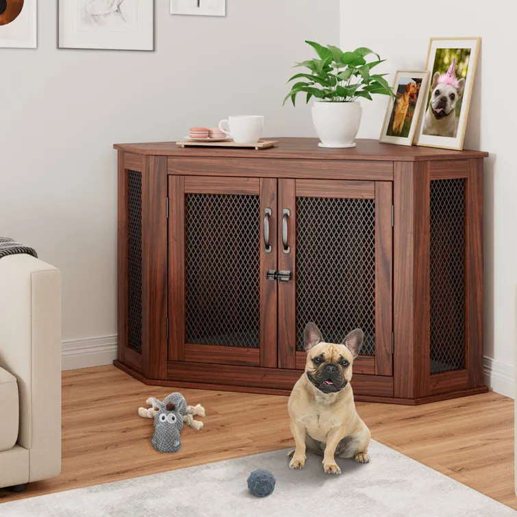 Corner Dog Crate