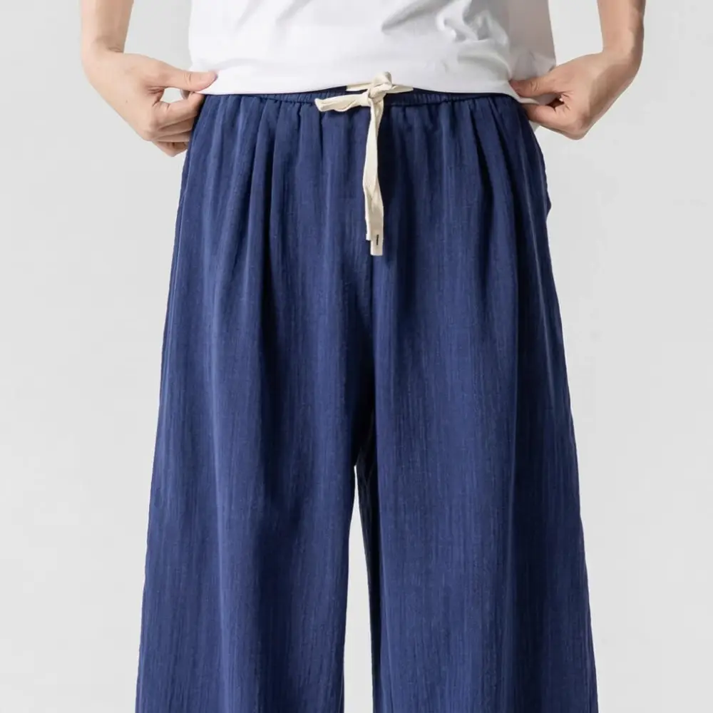 Natural Texture Casual Pants
