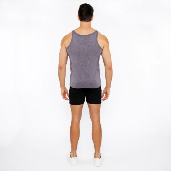 Contour Textured Knit Tank Top