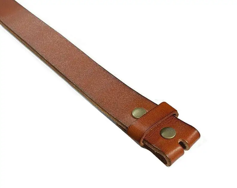 Carved Tooled Belt Strap