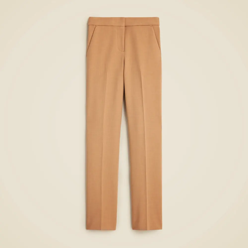Straight-Leg Stretch Trousers