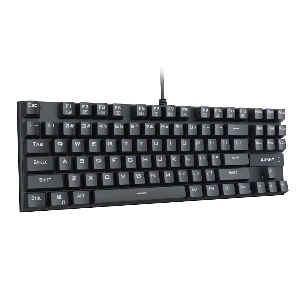 AUKEY KMG9 TKL Mechanical Keyboard Blue Switches Compact 87Key