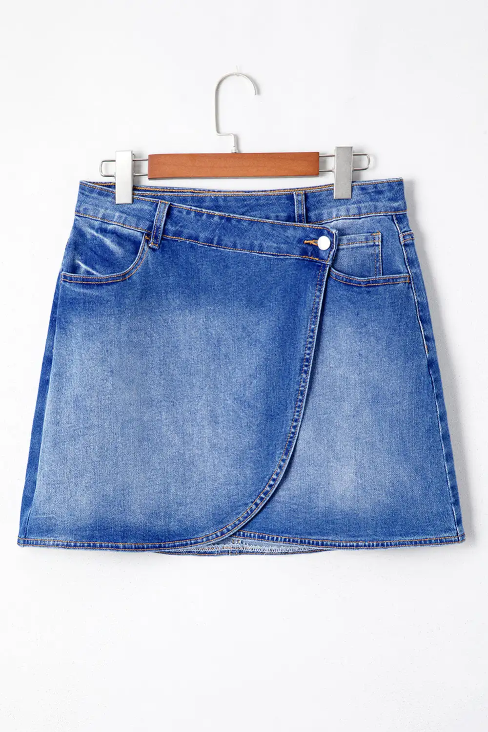Wrap Mini Skirt