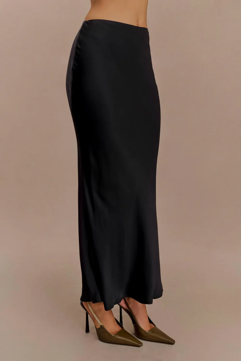 Satin Maxi Skirt
