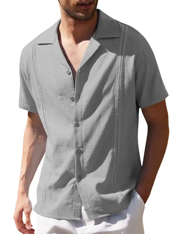 Relaxed Linen Blend Everyday Shirt