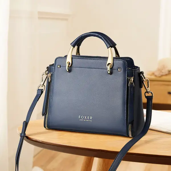 Designer Handbag Small Shoulder Retro Trapezoid Bag