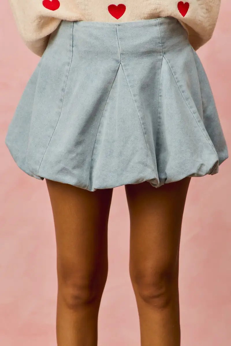 Denim So Mini Skirt