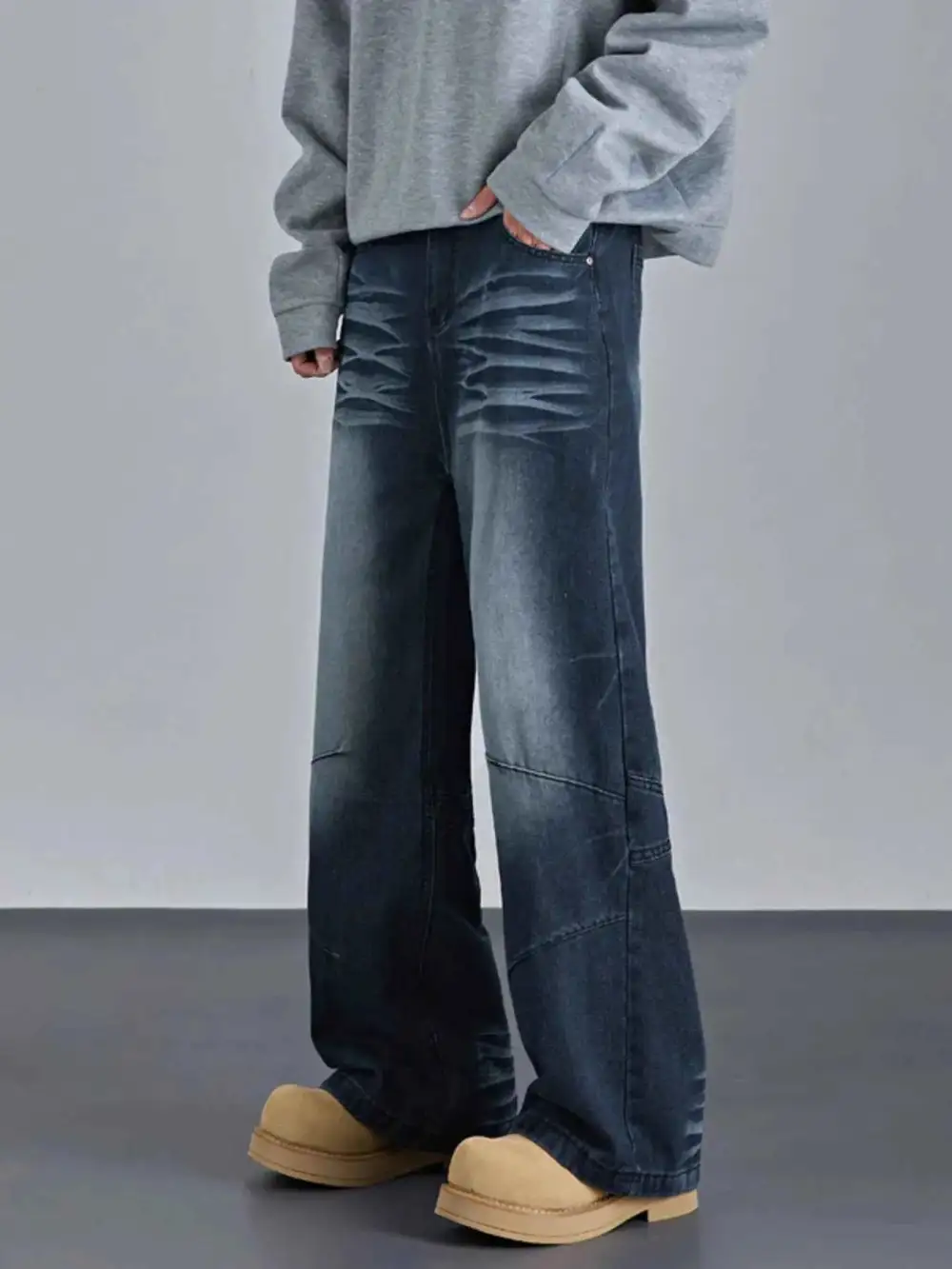 Everyday Vintage Wash Wide Leg Jeans
