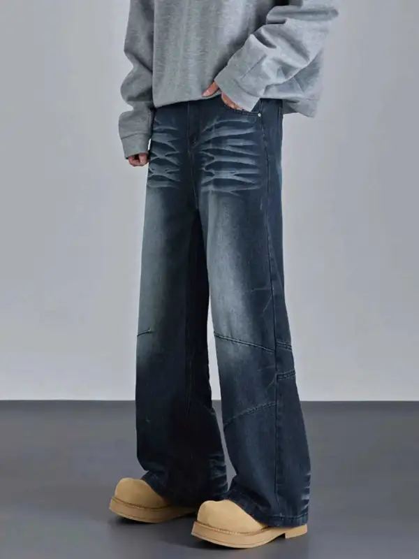 Everyday Vintage Wash Wide Leg Jeans