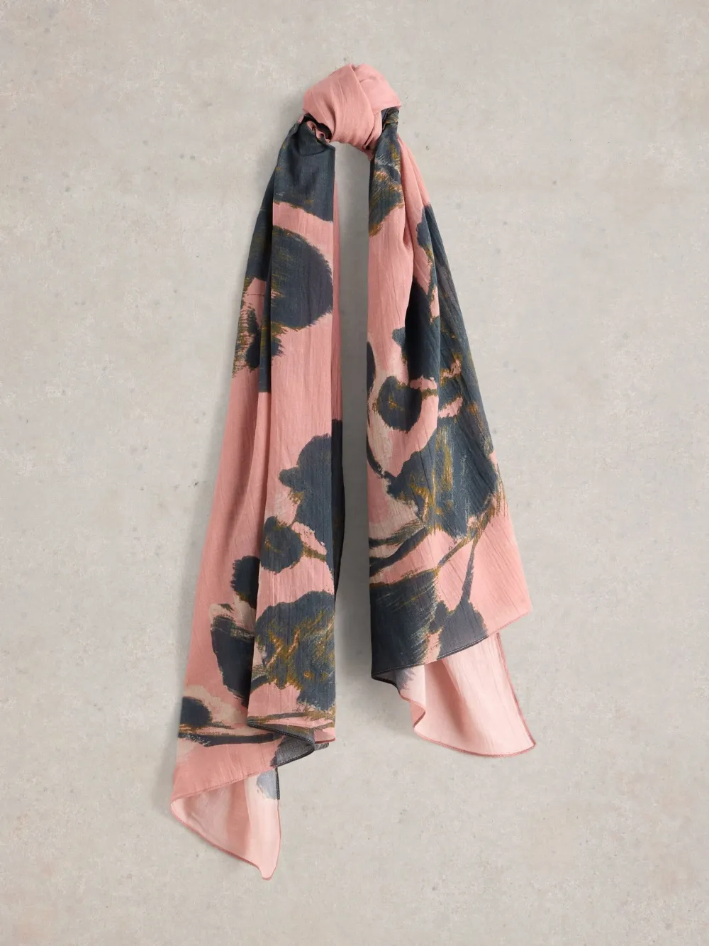 White Stuff Pink Canyon Flower Scarf