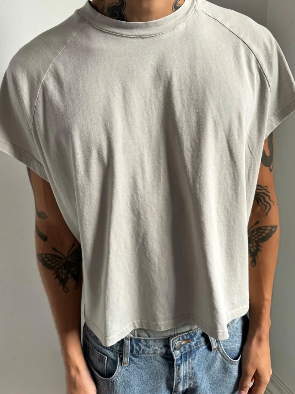 Comfortable And Soft Versatile Acid Sand Vest