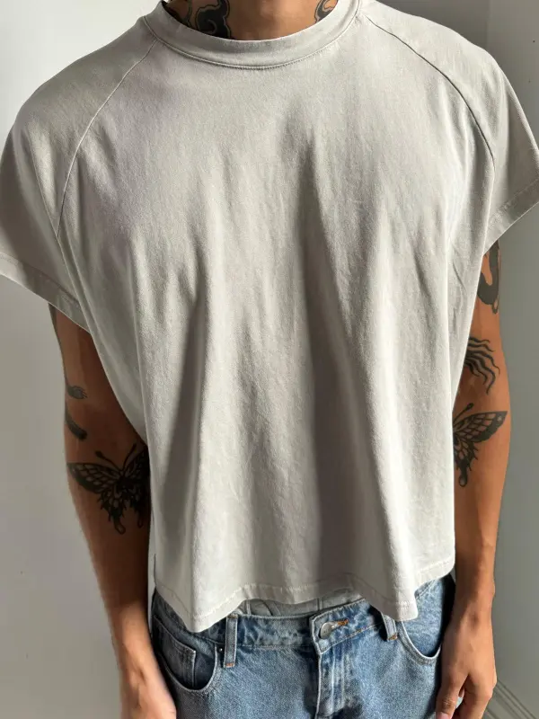 Comfortable And Soft Versatile Acid Sand Vest