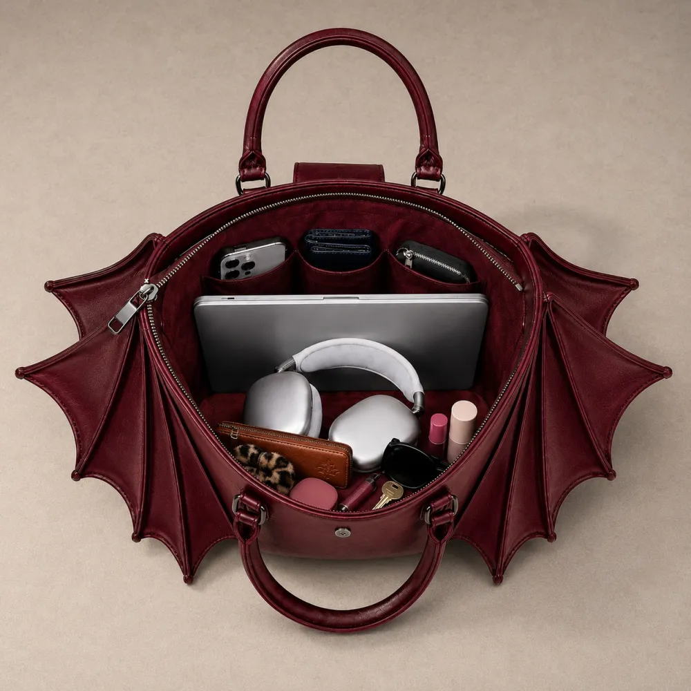 Vampire Gothic Large-Capacity Tote Bag