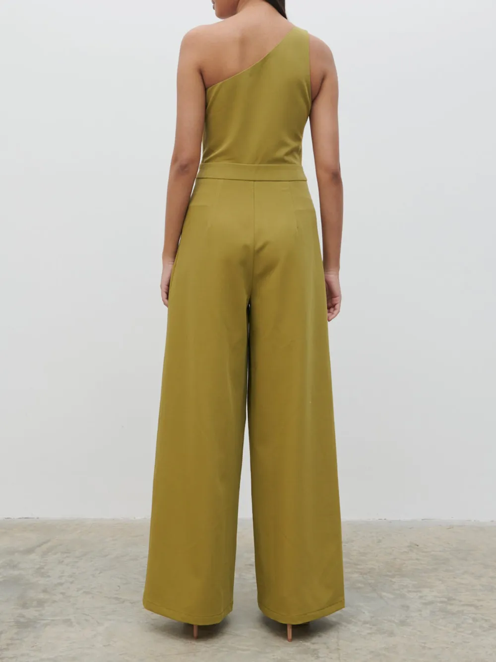 One Shoulder Jumpsuit