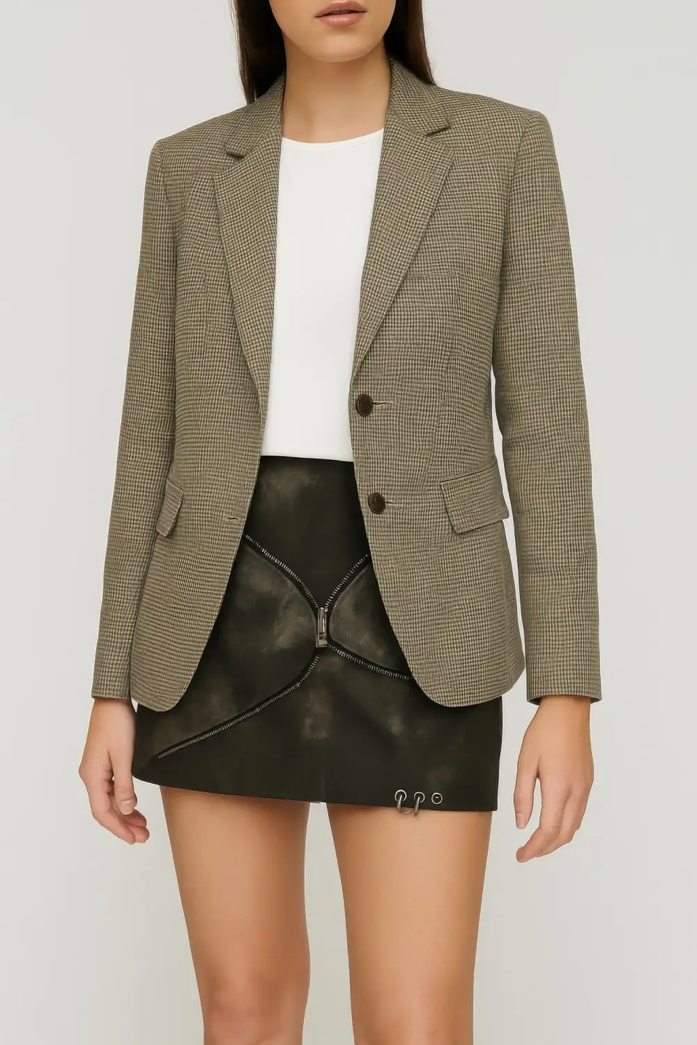Gentle Cropped Mid Skirt