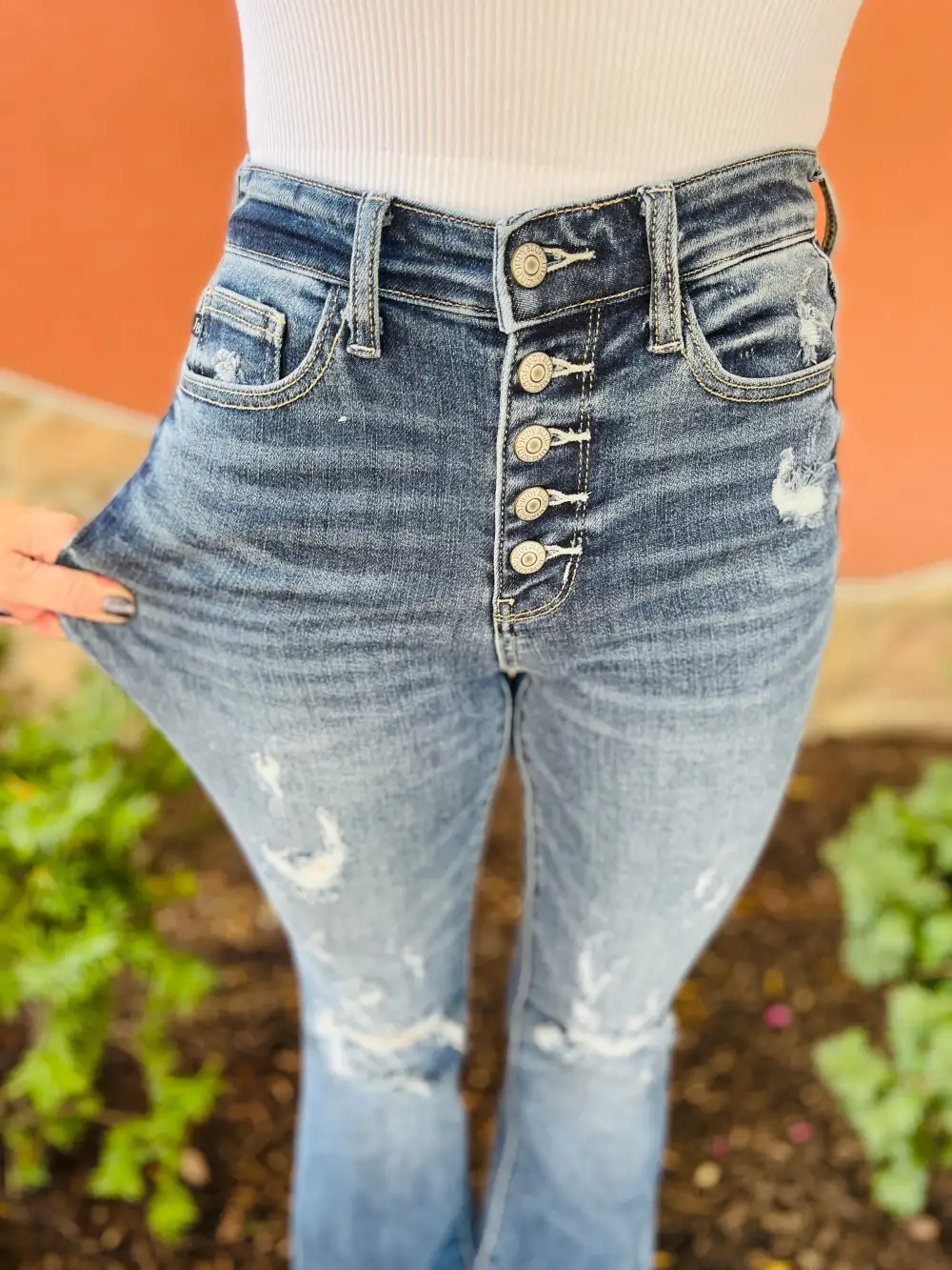 RESTOCK! Always Plus/Reg Let's Go Girls Flare Jeans
