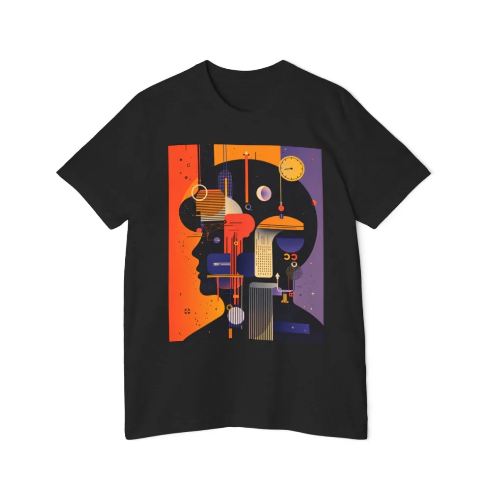 Abstract Gallery Graphic T Shirt