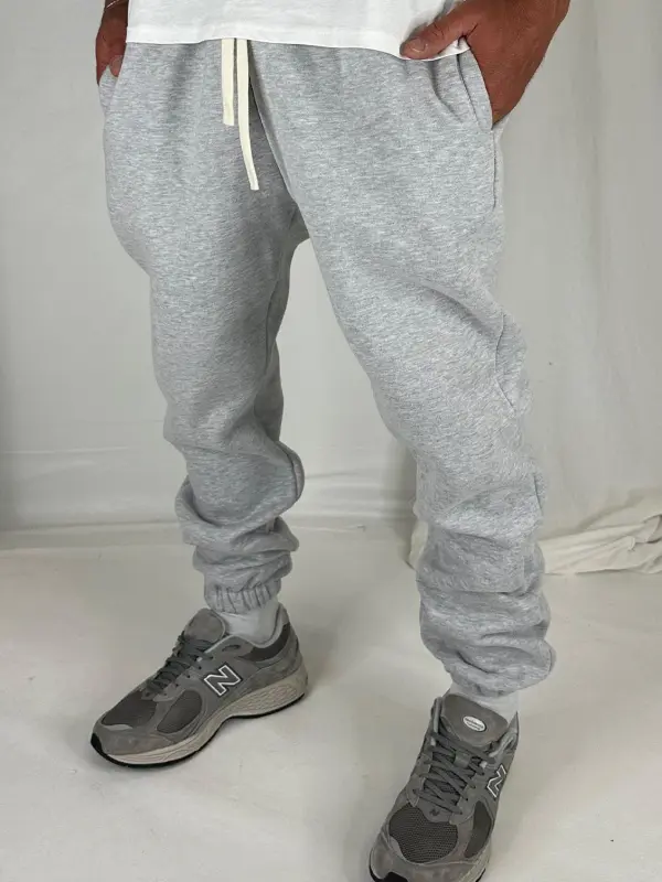 Simple And Comfortable Daily Slim Grey Pant