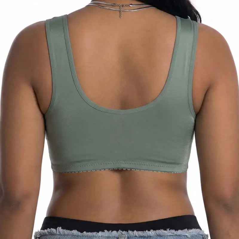 Lace Front Closure Wireless Bra