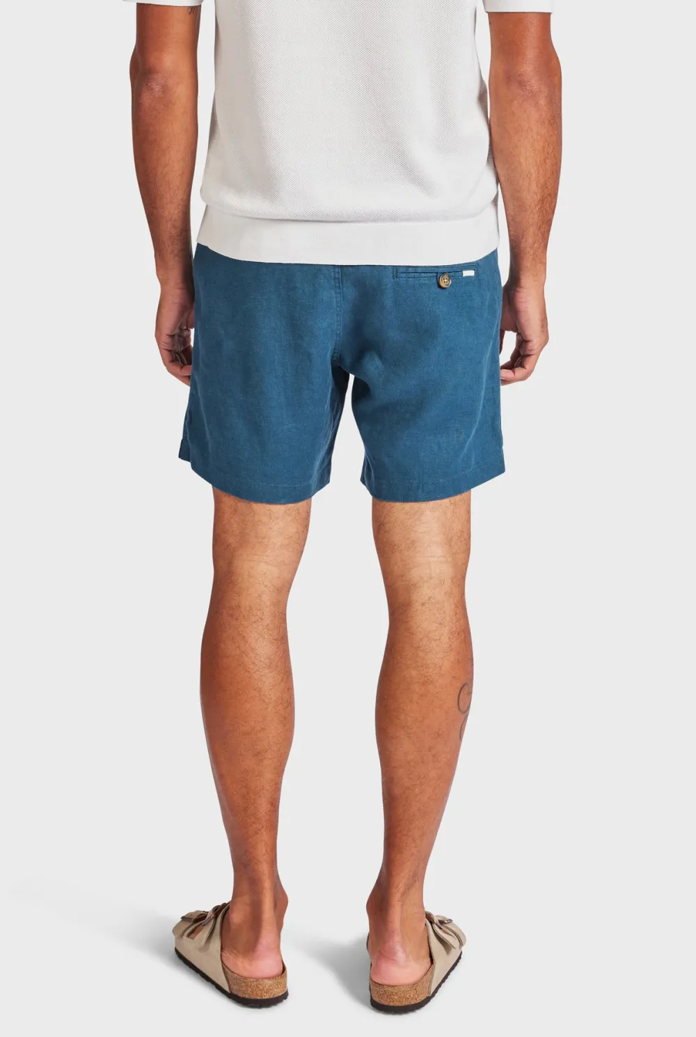 Riviera Linen Short-Bluegrass