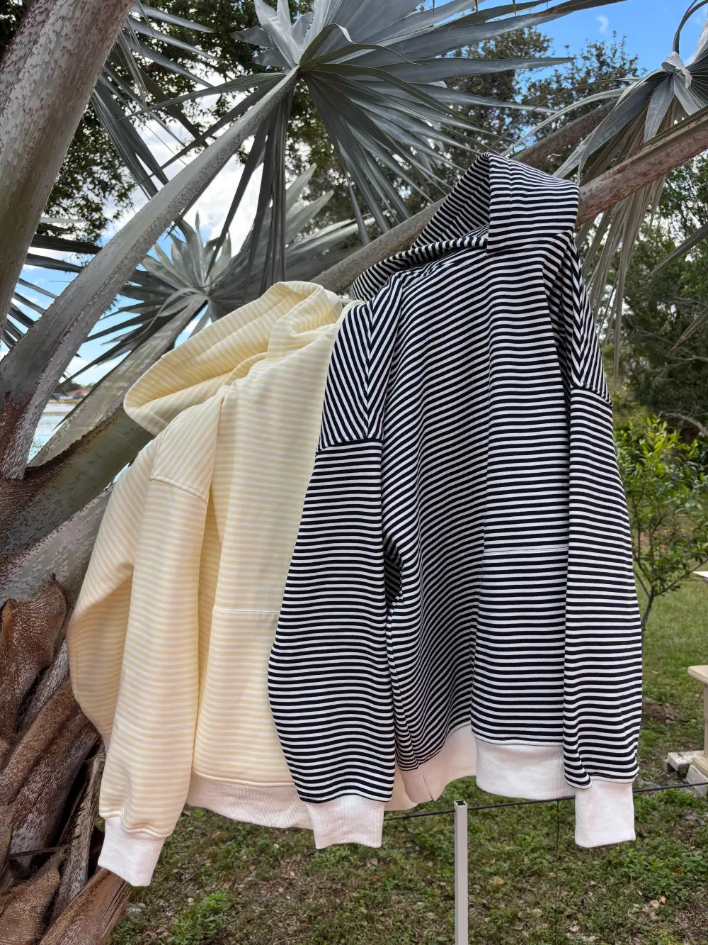 Baby and Big Striped Hoodie