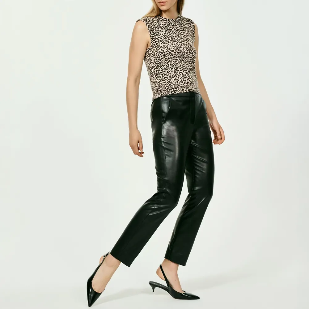 Cashmere-Blend Cropped Tops