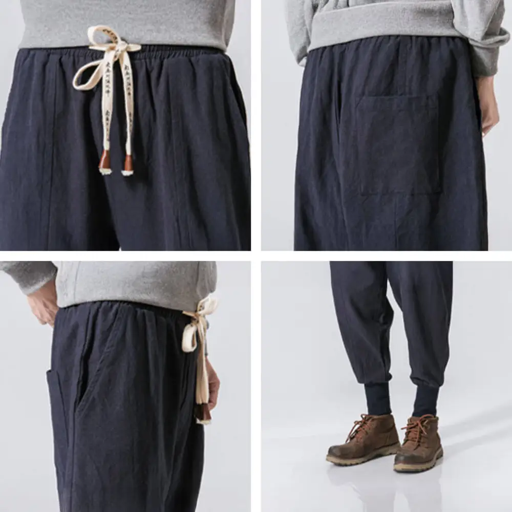Relaxed Tapered Harem Pants