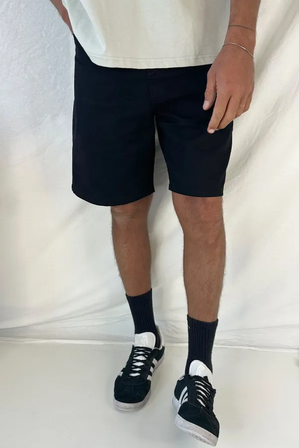 Casual And Daily Versatile Black Shorts