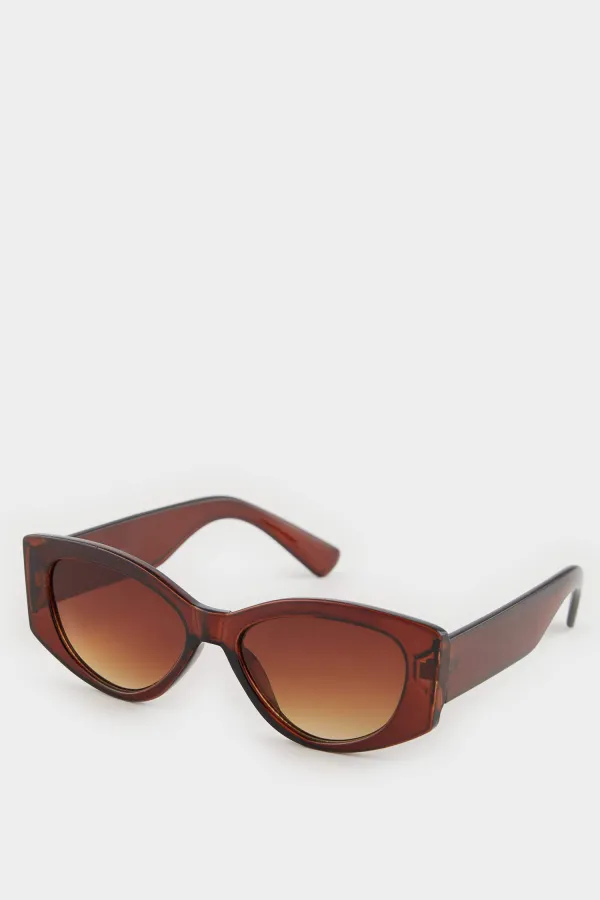 Leopard-Print Round-Framed Eyewear