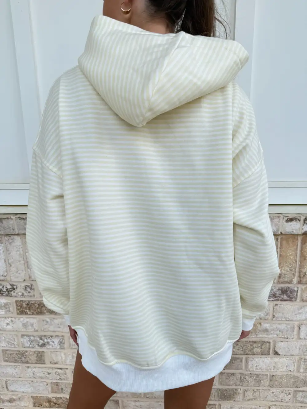 Baby and Big Striped Hoodie