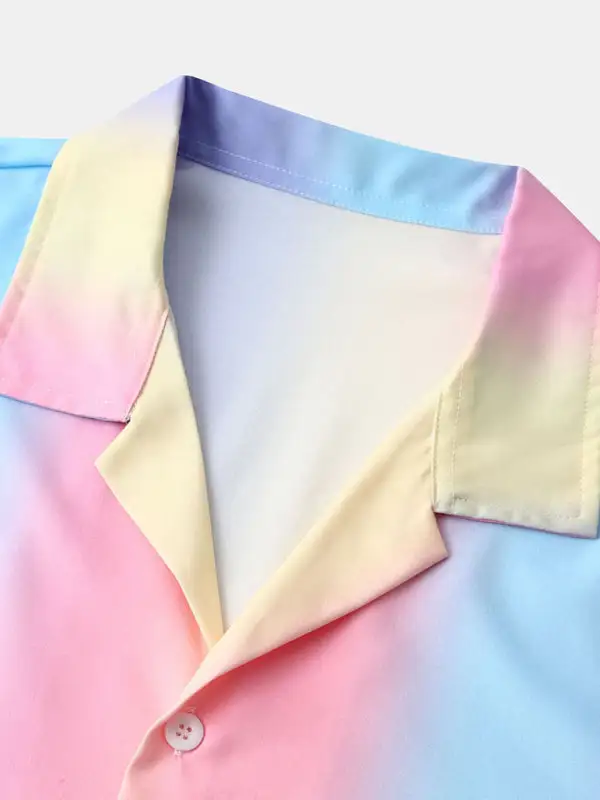Short Sleeve Button Front Shirt