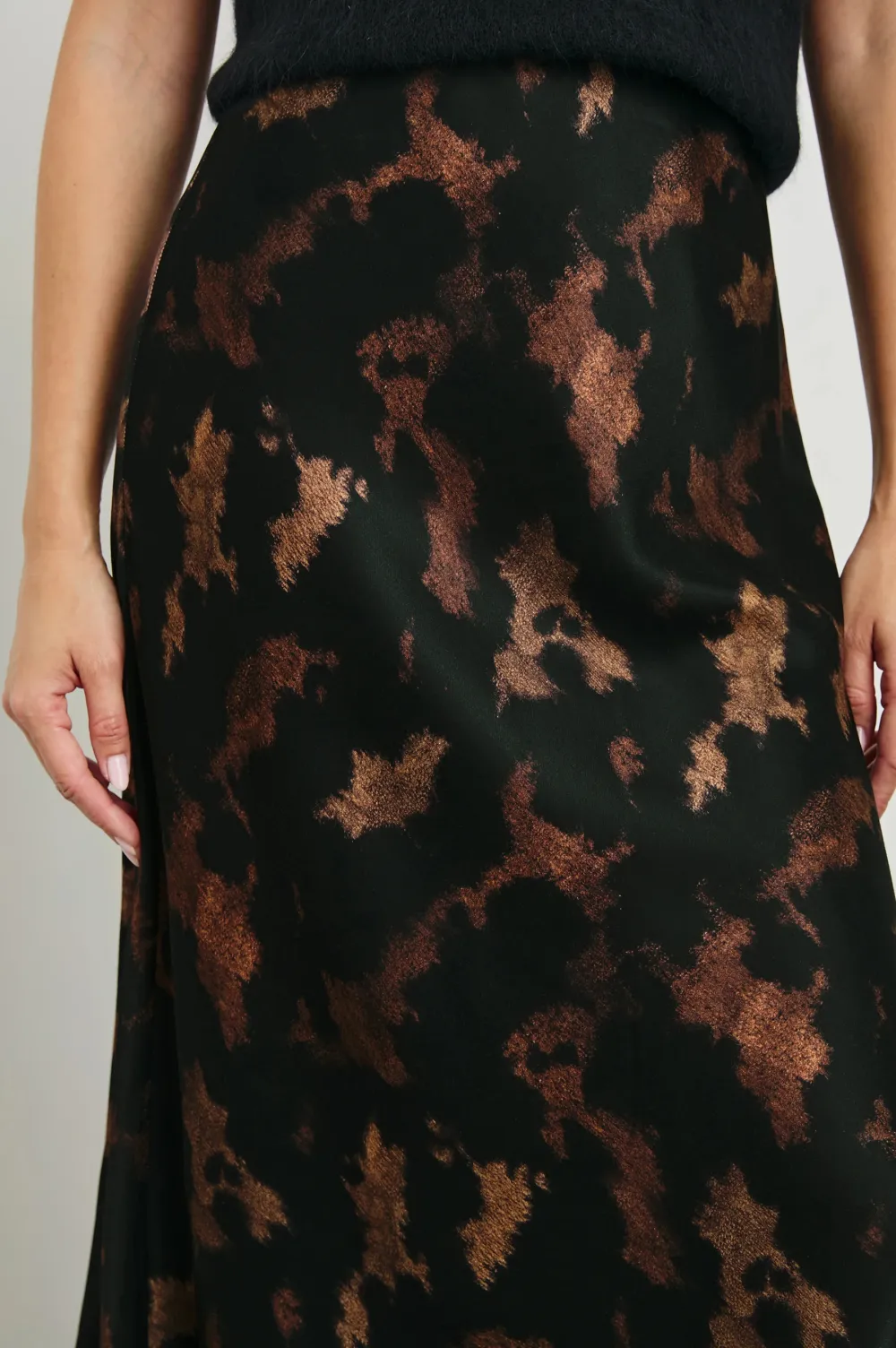 Art Print Women's Long A-Line Skirt