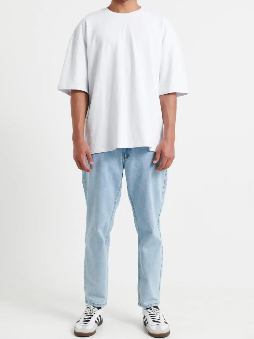 Simple And Daily Comfortable blue Denim